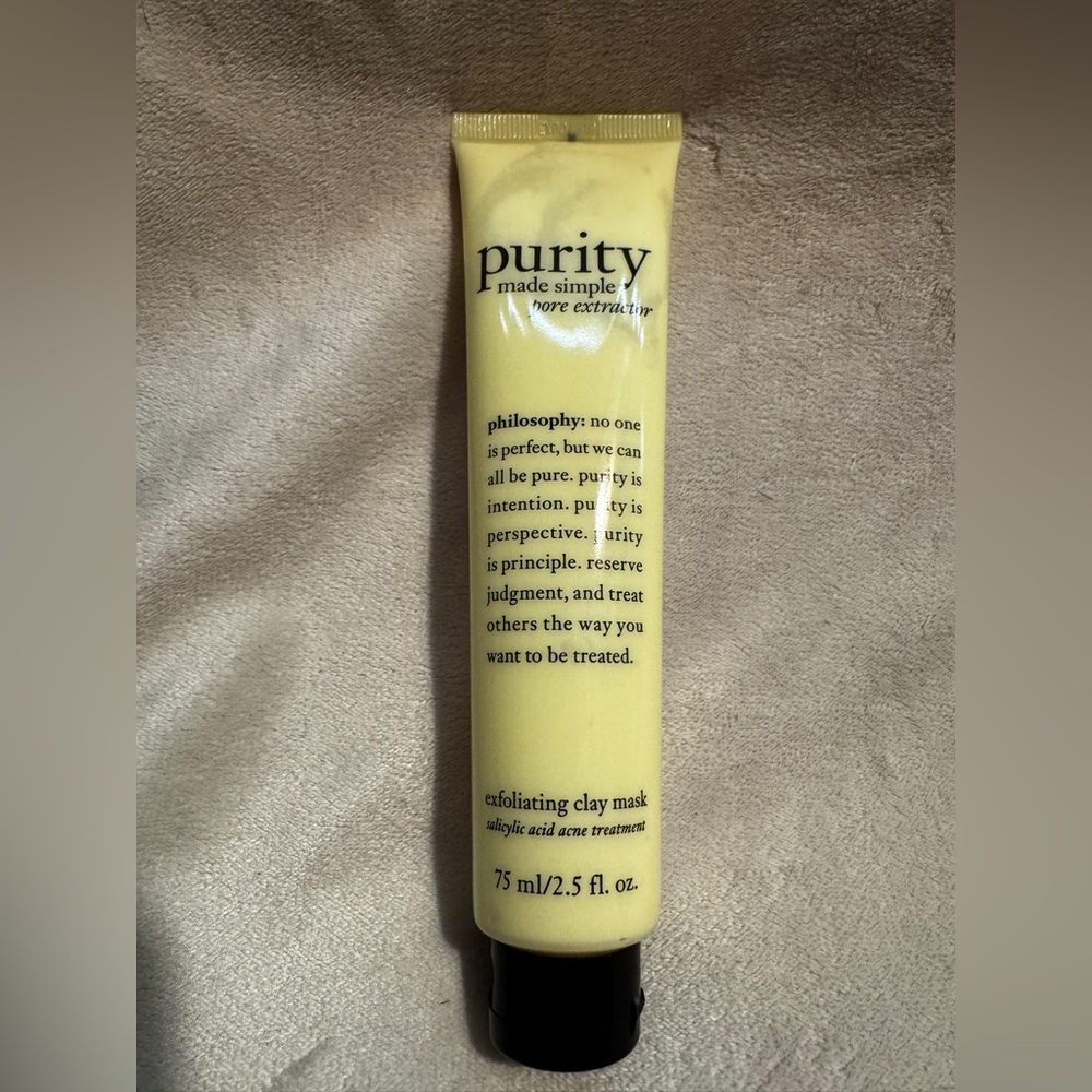 Philosophy Purity Pore Extractor Exfoliating Clay Mask NWT